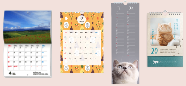 壁掛けカレンダー